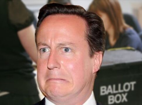Cameron votes