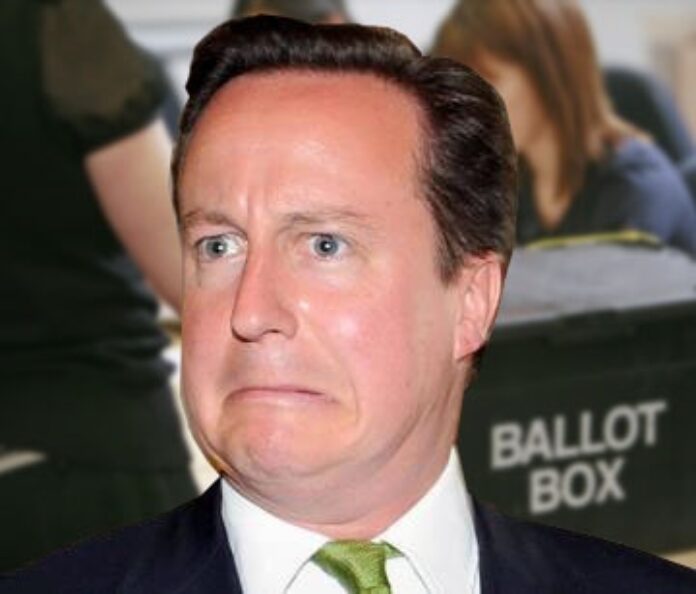 Cameron votes