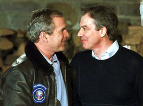 Bush and Blair Iraq