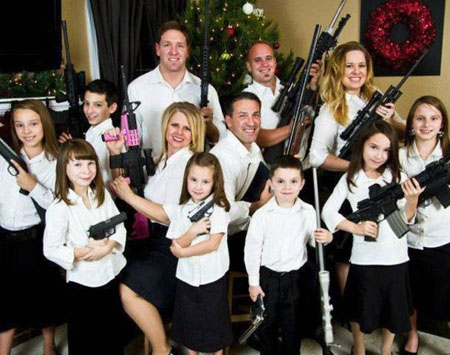 US Gun Family