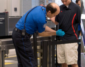 TSA smell my fingers