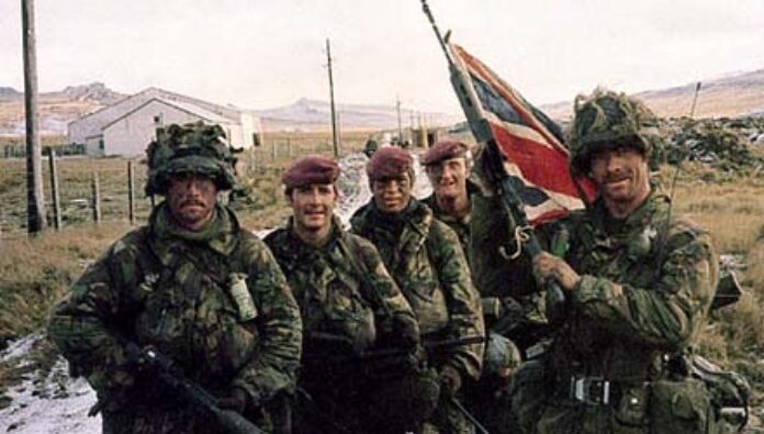 British Army Falklands