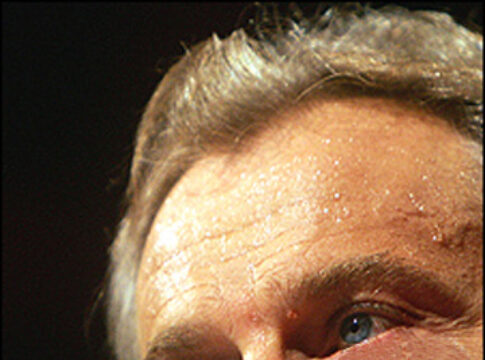 tony blair sweat