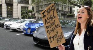 austerity millionaire celebrity