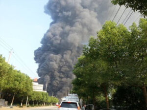 Chinese chemical explosion zhejiang