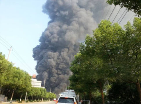 Chinese chemical explosion zhejiang