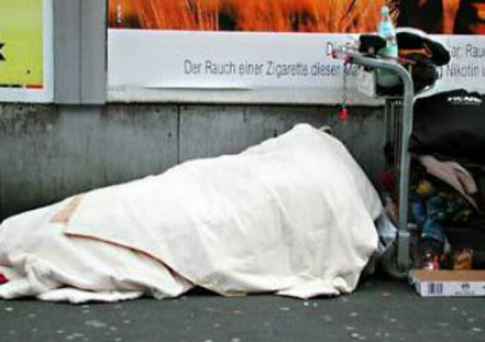 homeless germany
