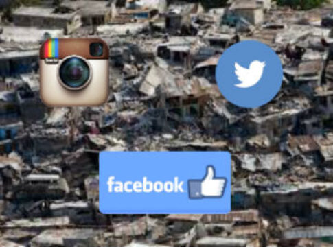 earthquake social media