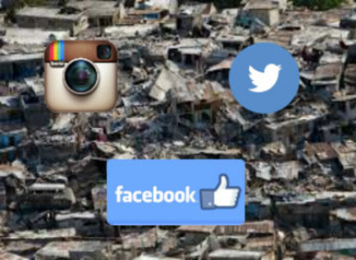 earthquake social media