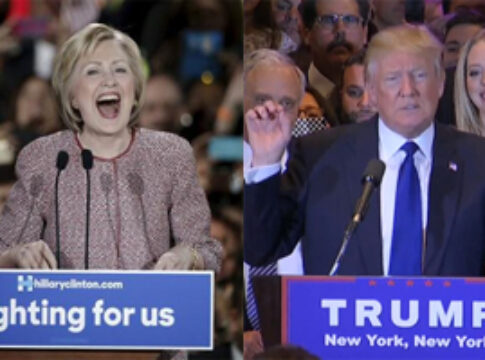 clinton trump new york