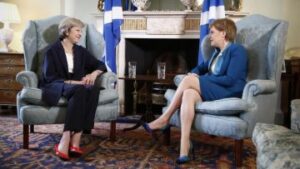 theresa may and sturgeon