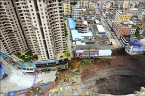 sinkhole-Dongguan-china