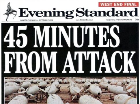 fake news 45mins attack standard