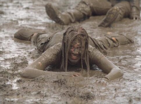 glastonbury mud