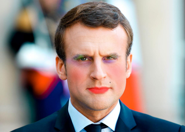 Macron makeup