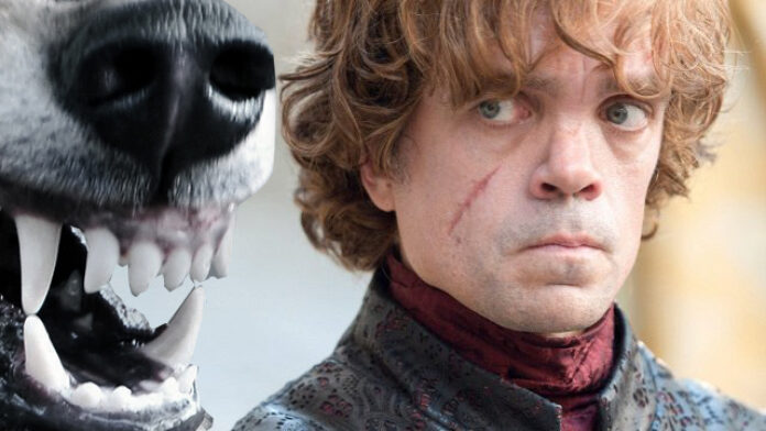 tyrion-lanister-wolf-Game of Thrones