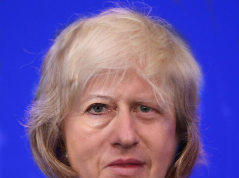 boris johnson theresa may tory conference