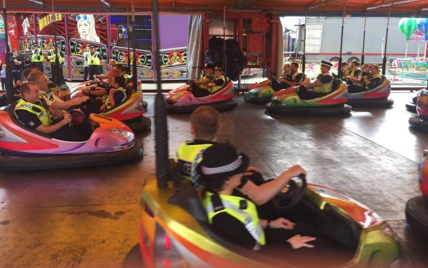 coppers dodgems police