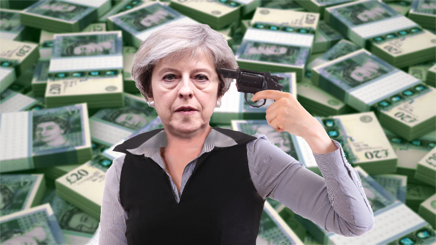 Theresa May BAD DEAL 60 BILLION EU RANSOM