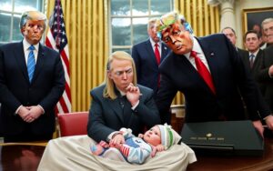 DreamShaper_v5_president_trump_baby_1