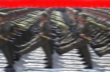 chinese soldiers marching