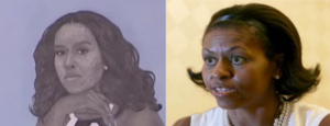 fantasyandreality - michelle obama portrait painting
