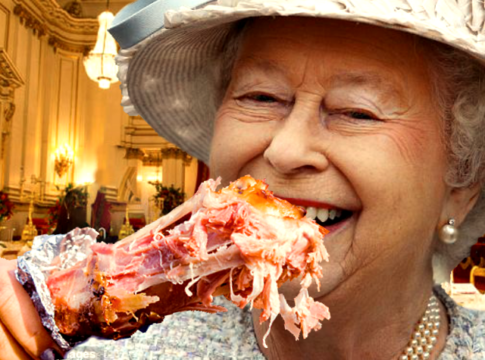 Buckingham- the queen - soul food - meghan markle