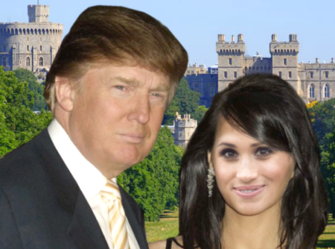 trump and meghan windsor castle wedding