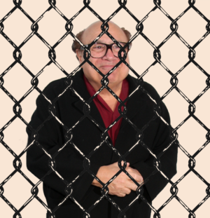 celebrities in cages danny devito