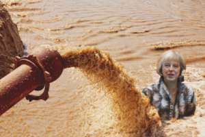 theresa may sewage BRINO