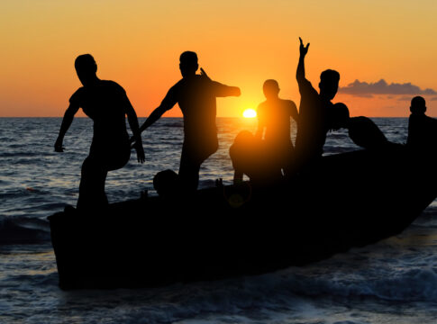 sunseekers on Spain beaches