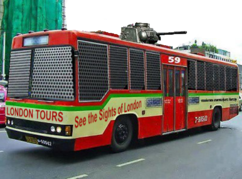 london tour bus