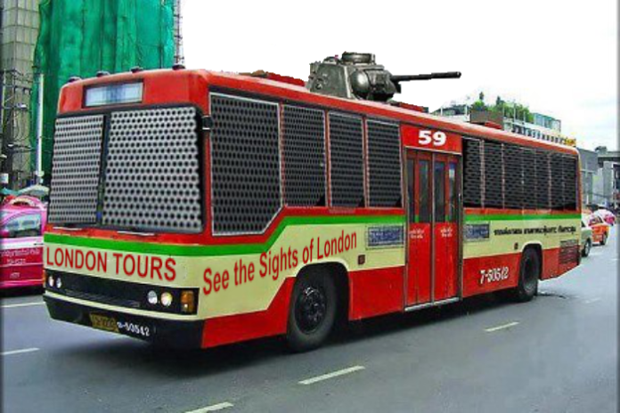 london tour bus