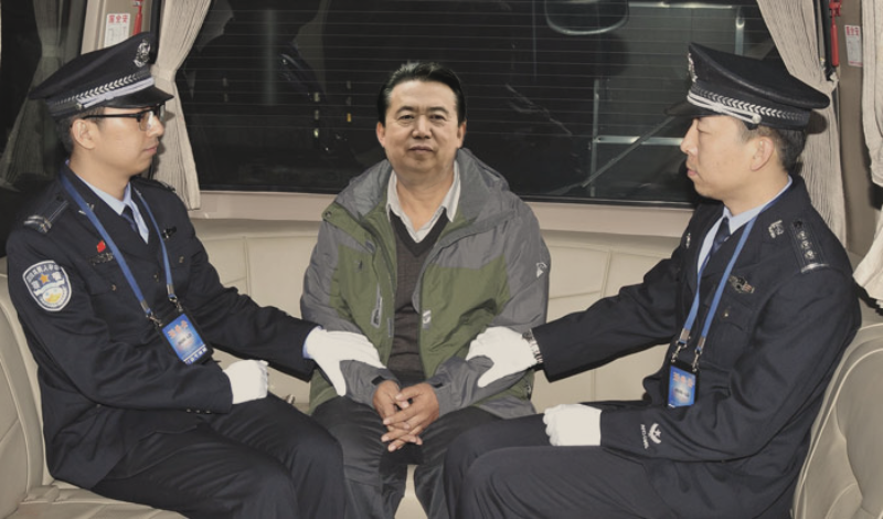 Interpol president China