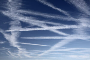 Chemtrails in the sky