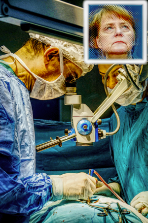 merkel brain humour injection