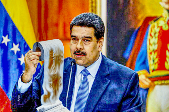Maduro toilet paper used venezuela