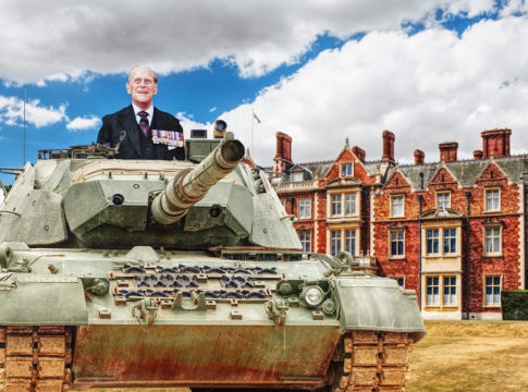 PRINCE PHILIP SANDRINGHAM TANK