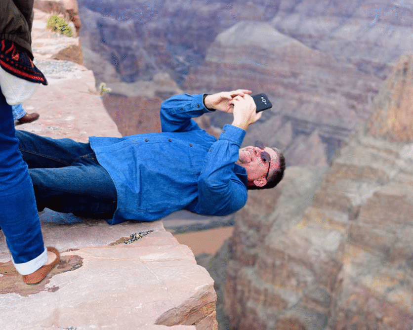 selfie death cliff