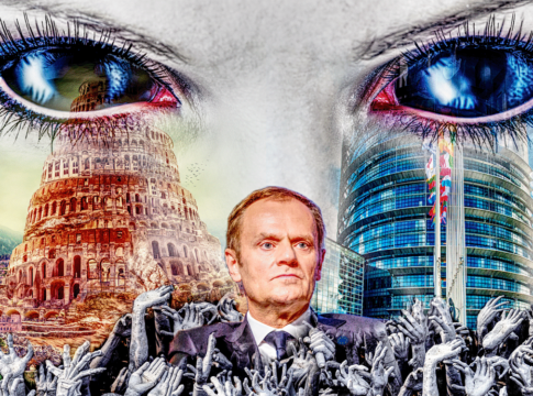 donald tusk european union hell tower of babel strasbourg eu parliament brexit