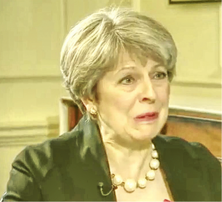 Calculating Theresa May Plans to Win Over MPs By Crying