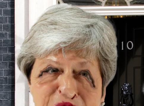 theresa may barricade