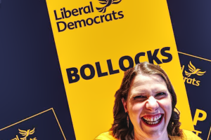 jo swinson lib dems bollocks