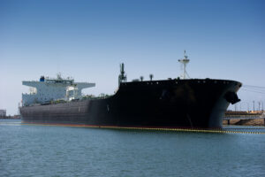 Oil tanker ship
