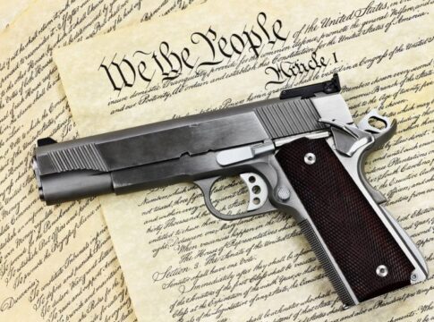 Hand Gun and Constitution CIVIL WAR