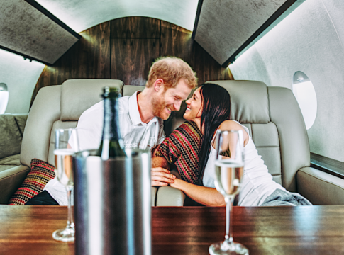 prince harry meghan markle carbon emissions Living Legend of Aviation