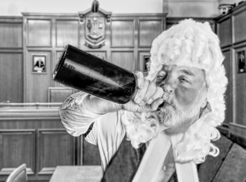 Drunk Scottish judge