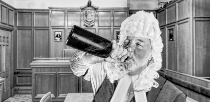 Drunk Scottish judge