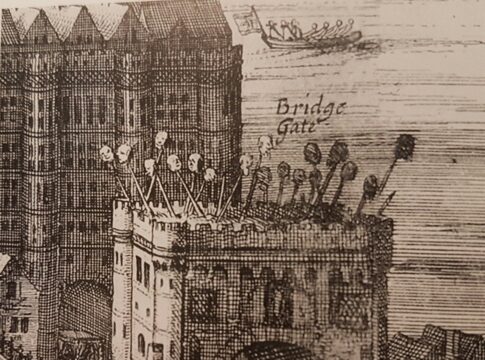 London bridge traitors heads
