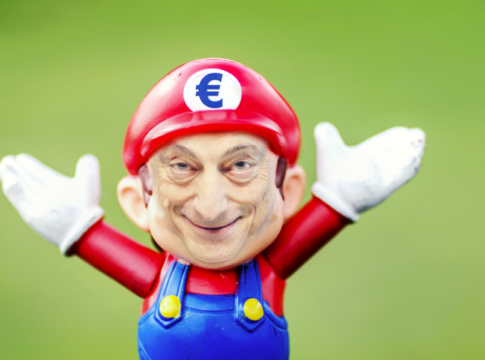Mario Draghi ECB political satire